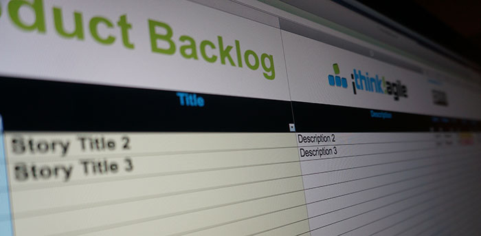 Product Backlog in Excel
